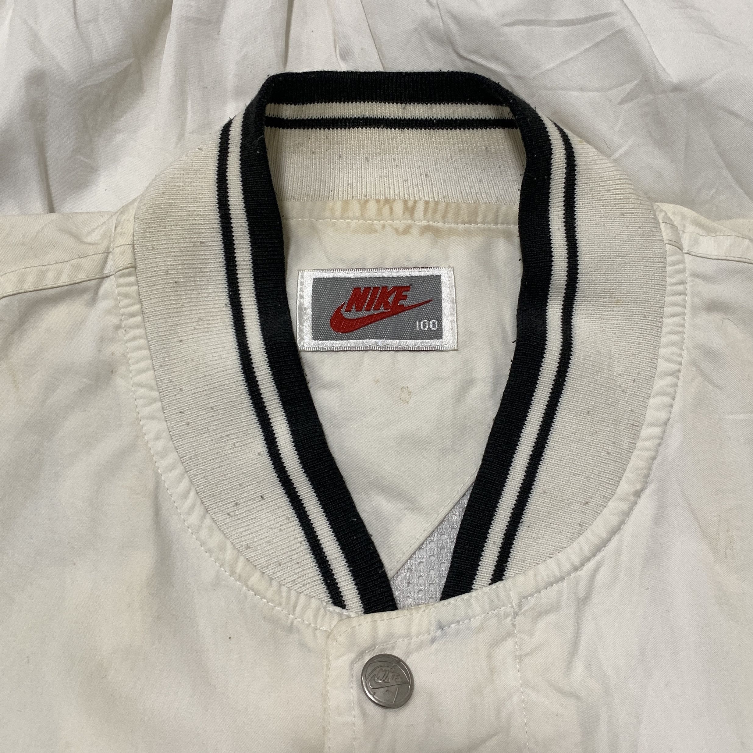 Vintage Vintage Nike Chris Webber Lightweight Varsity Jacket Size US XL / EU 56 / 4 - 8 Thumbnail