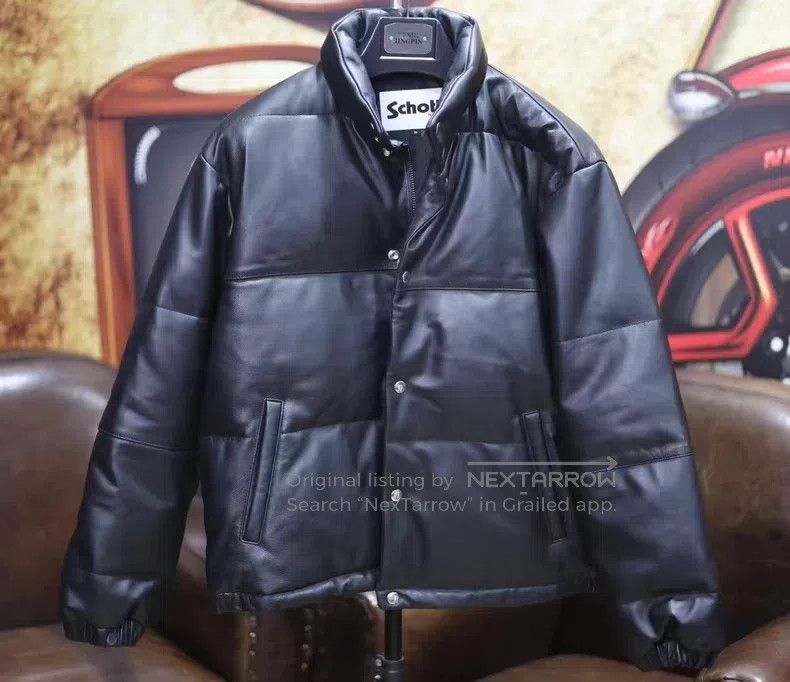 Schott Schott Original single leather down Size L / US 10 / IT 46 - 5 Thumbnail