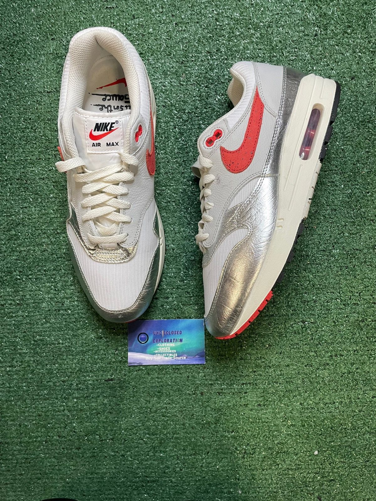 Nike Nike Air Max 1 premium hot sauce size 10men/11.5women Size US 10 / EU 43 - 1 Thumbnail