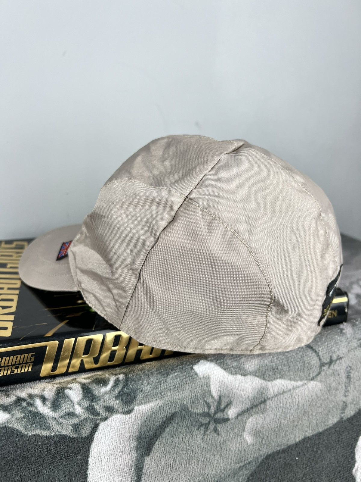 Barbour × Belstaff × Vintage Rare Belstaff Nylon Reversible Reflective Cap Size ONE SIZE - 6 Thumbnail