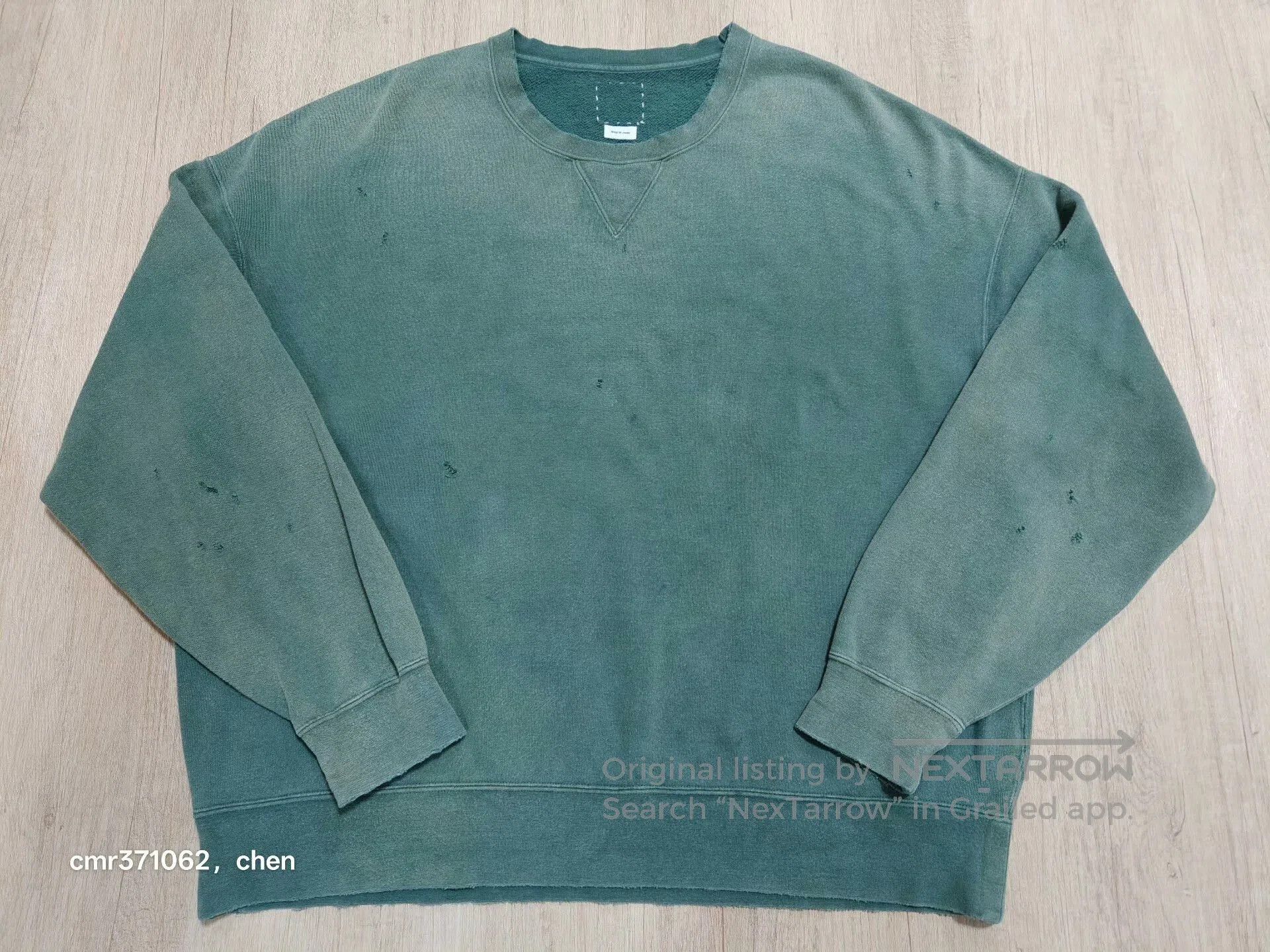 Visvim VISVIM 22AW AMPLUS SB SWEAT L/S. Size US XL / EU 56 / 4 - 1 Thumbnail