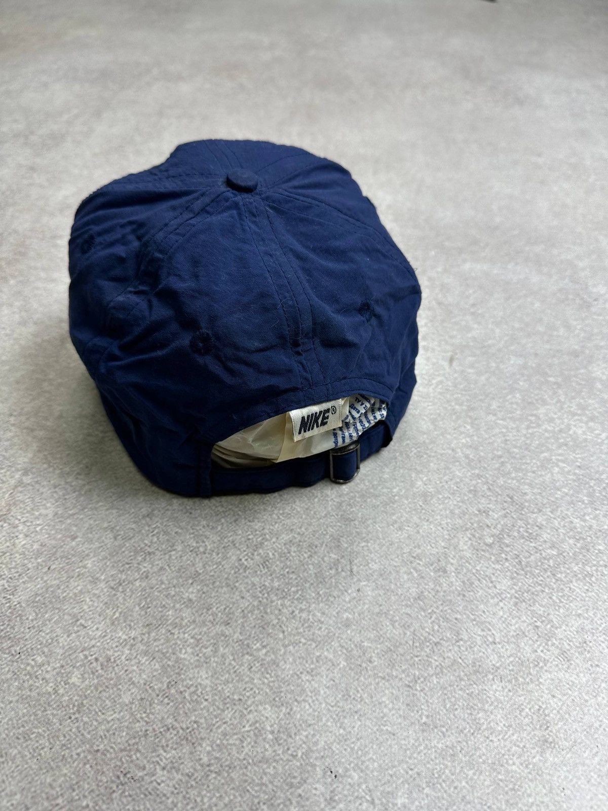 Nike Vintage Nike Big Swoosh Nylon Cap Rare Tn Skepta Style Size ONE SIZE - 3 Thumbnail