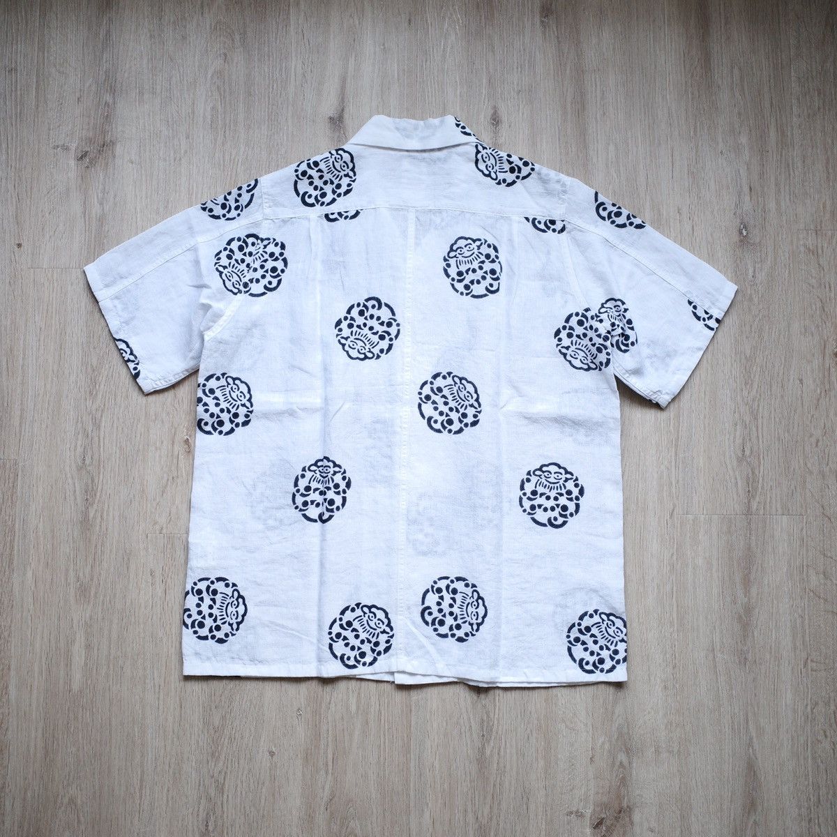 Visvim FREE EDGE SHIRT S/S LITTLE CLOUD Size US L / EU 52-54 / 3 - 4 Thumbnail