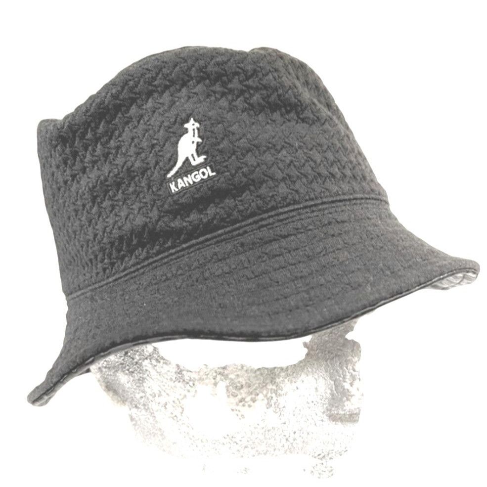 Kangol New Kangol Embossed Reversible Bucket Hat Gray Black XL Unis Size ONE SIZE - 9 Thumbnail