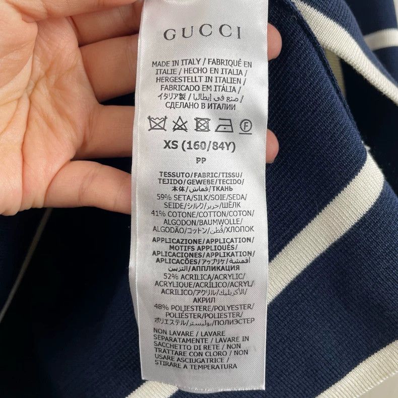 Gucci GucciPolo knitted top 2503-Nextarrow Size US XS / EU 42 / 0 - 4 Thumbnail
