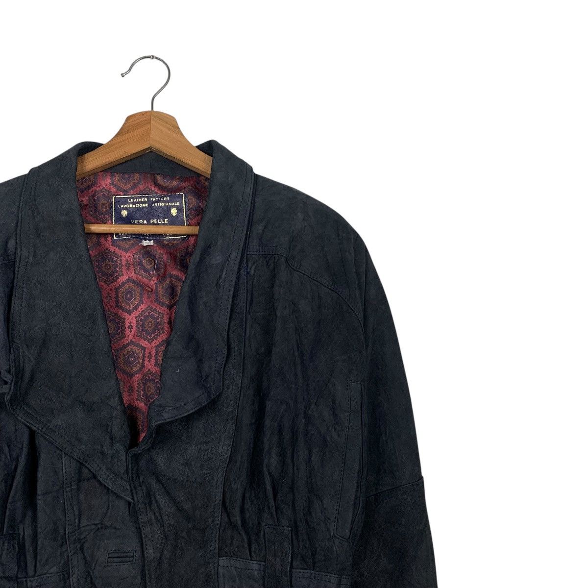 Other Lavorazione Artigianale Women Leather Jacket Made In Italy Size XS / US 0-2 / IT 36-38 - 5 Thumbnail