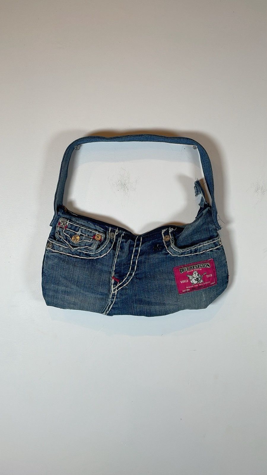 True Religion True Religion Denim Shoulder Bag – Vintage Bootcut Size ONE SIZE - 1 Thumbnail