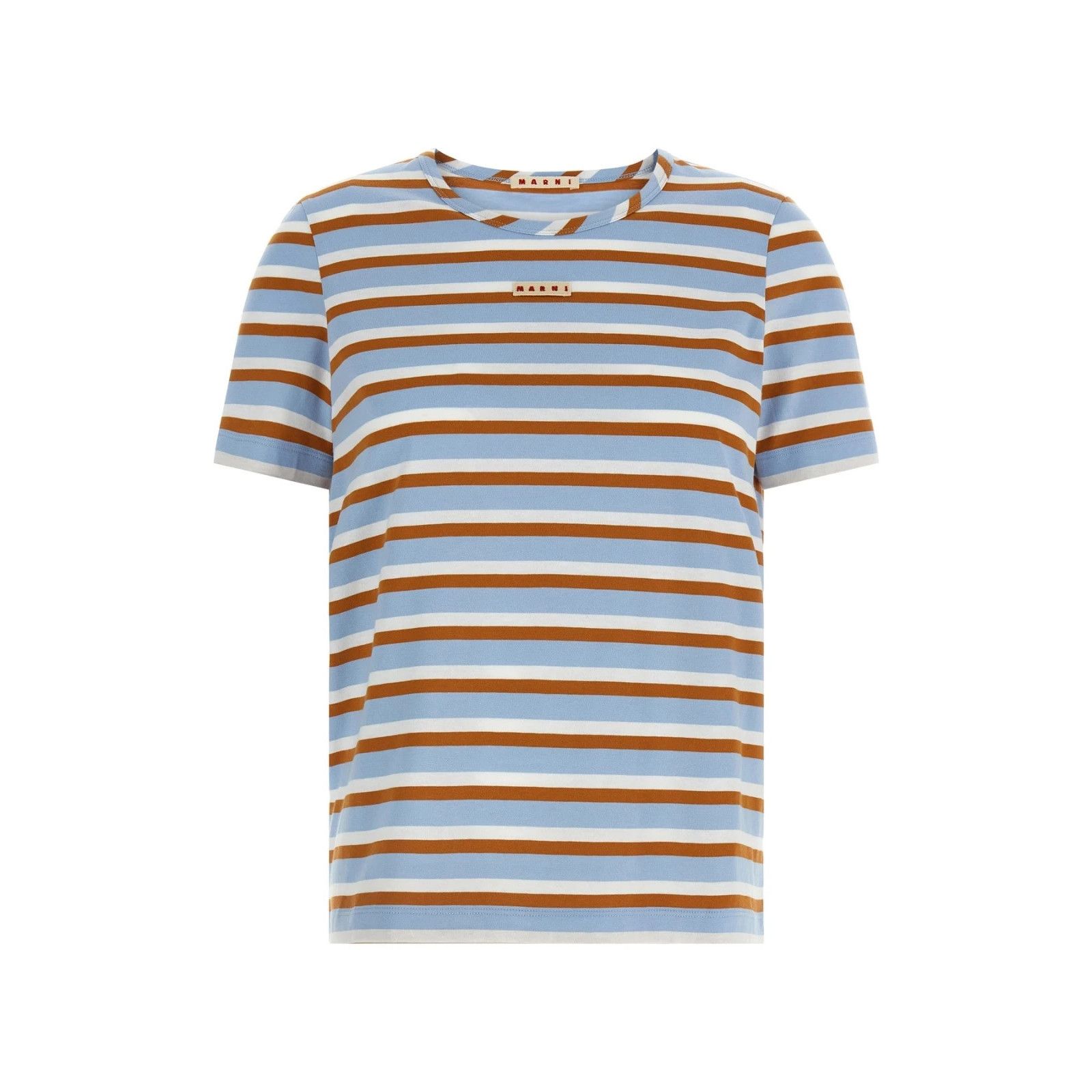 Marni MARNI Logo Patch Tshirt New & Authentic (Women's size:IT 40; Size S / US 4 / IT 40 - 1 Thumbnail