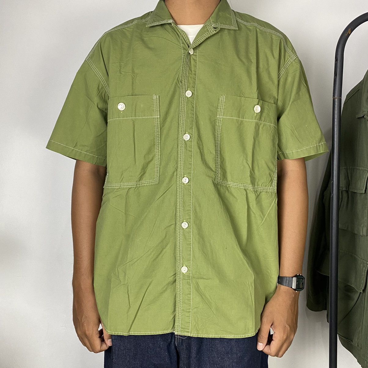 Issey Miyake Hai Sporting Gear Oversized Shirt