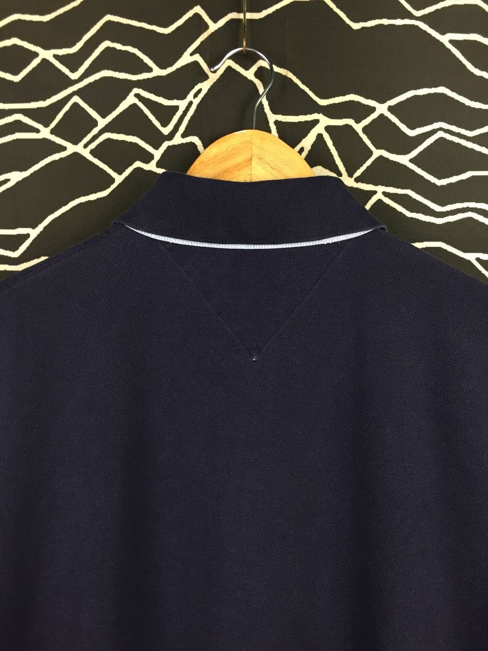 Tommy Hilfiger Vtg Tommy Hilfiger Embroidered Flag Logo Polo Shirt Size US XL / EU 56 / 4 - 9 Thumbnail