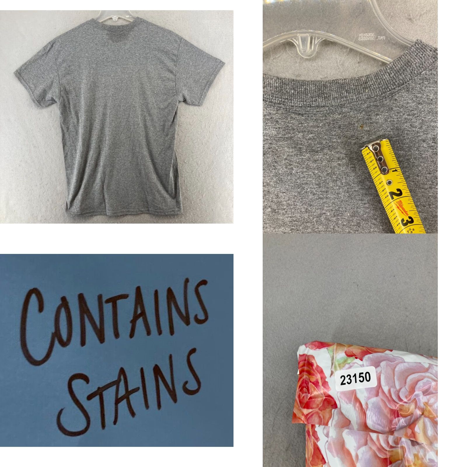 Gildan Be The Light Womens T-Shirt Medium Gray We Are Stronger Together NWT Size M / US 6-8 / IT 42-44 - 8 Thumbnail