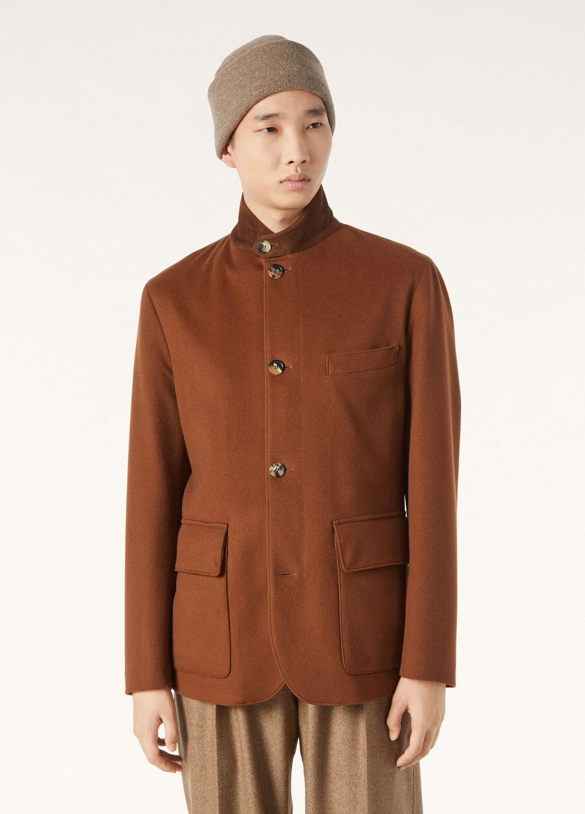 Loro Piana o1srvl11e0526 FAO9924 Roadster Jacket in Brown Size US S / EU 44-46 / 1 - 6 Thumbnail