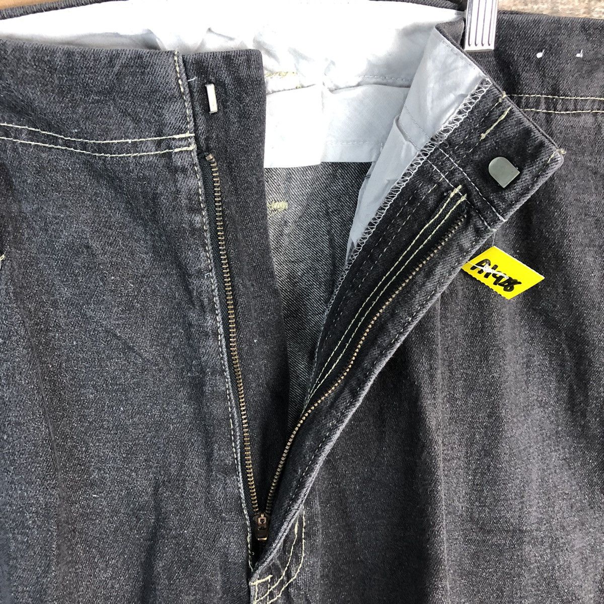 Japanese Brand × Vintage Gin Washi vintage japan Black Pants #1428 Size US 37 - 9 Thumbnail