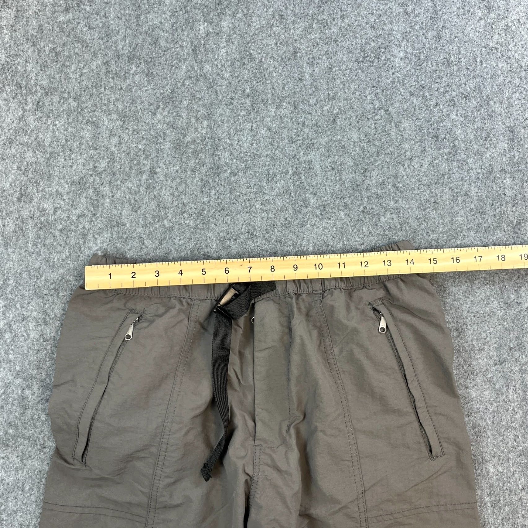 The North Face VINTAGE The North Face Cargo Pants Trousers Grey USA Purple Label Belted W30 UK12 Short Size US 29 - 6 Thumbnail