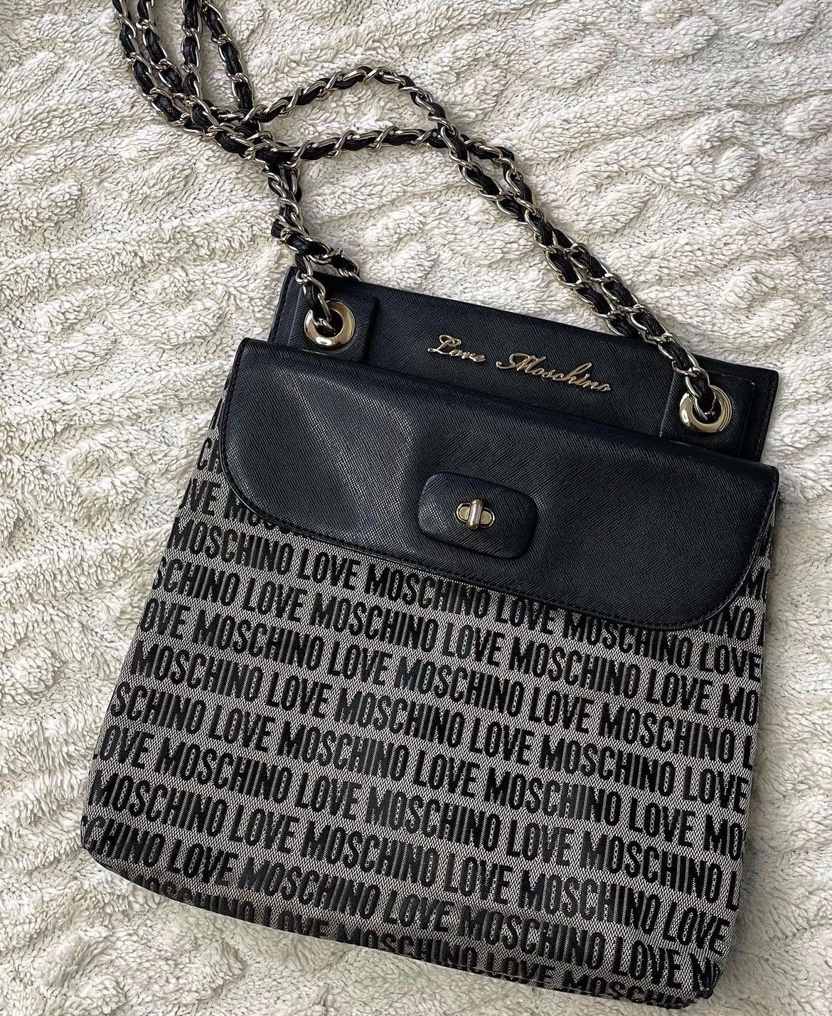 Love Moschino × Moschino × Vintage Bag monogram love moschino vintage Size ONE SIZE - 1 Thumbnail