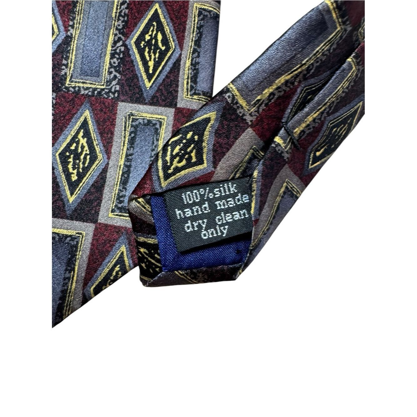 Other Cocktail Colors Abstract Print Silk Tie Size ONE SIZE - 7 Thumbnail