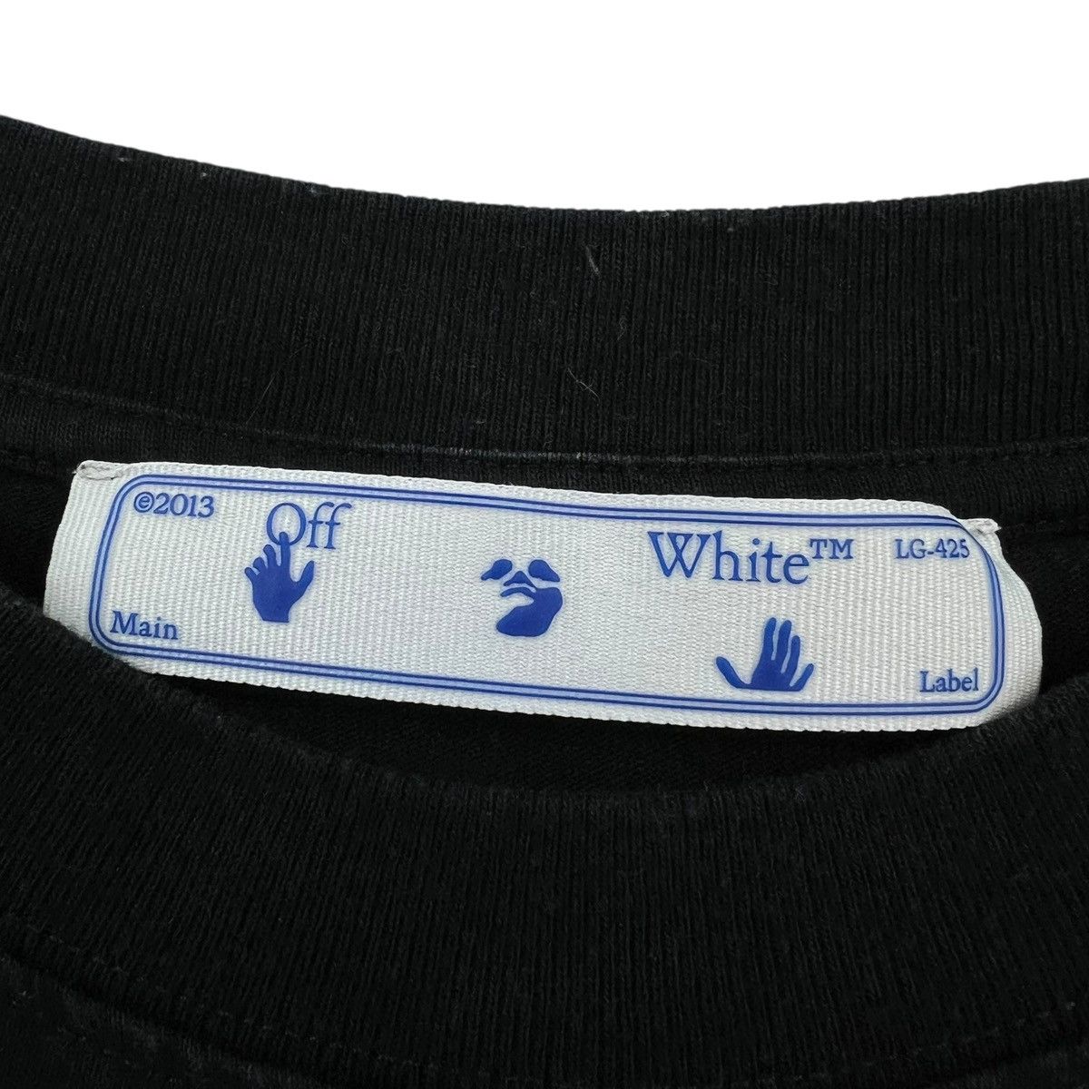 Off-White Off-White Caravaggio Lute Black T Shirt Size US S / EU 44-46 / 1 - 4 Thumbnail