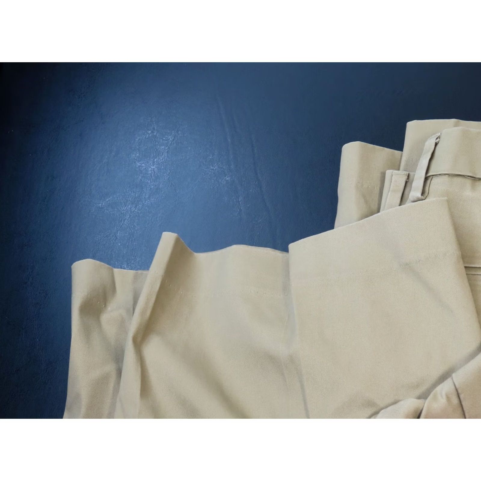 Dockers DOCKERS Pants Classic Fit 2 Pair Beige Tan Khaki 40x32 Straight Belt Loops Pockets Cotton Blend Regular Mens Size US 40 / EU 56 - 7 Thumbnail