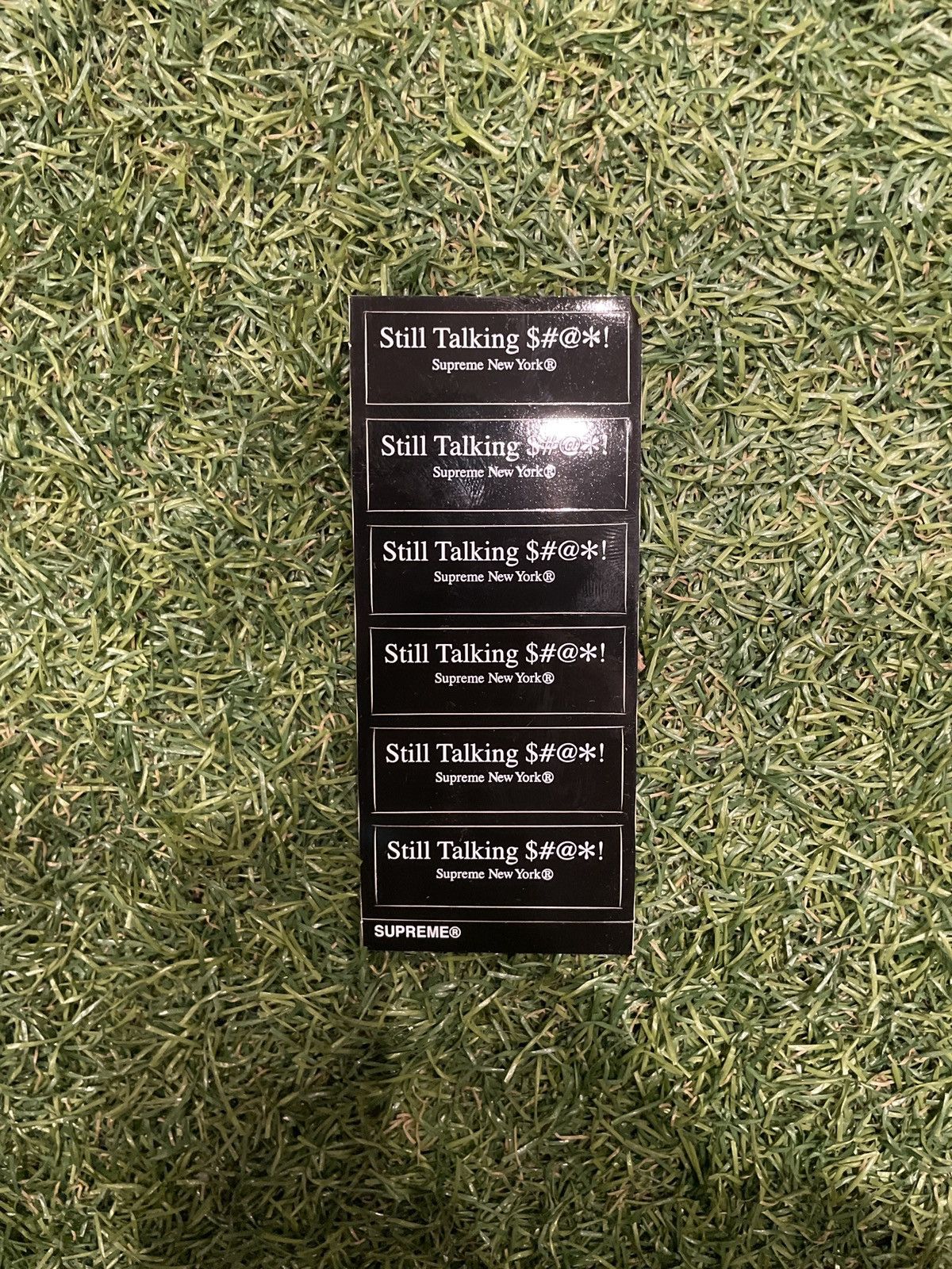 Supreme Supreme “Still Talking $#@*!” Sticker Size ONE SIZE - 1 Preview