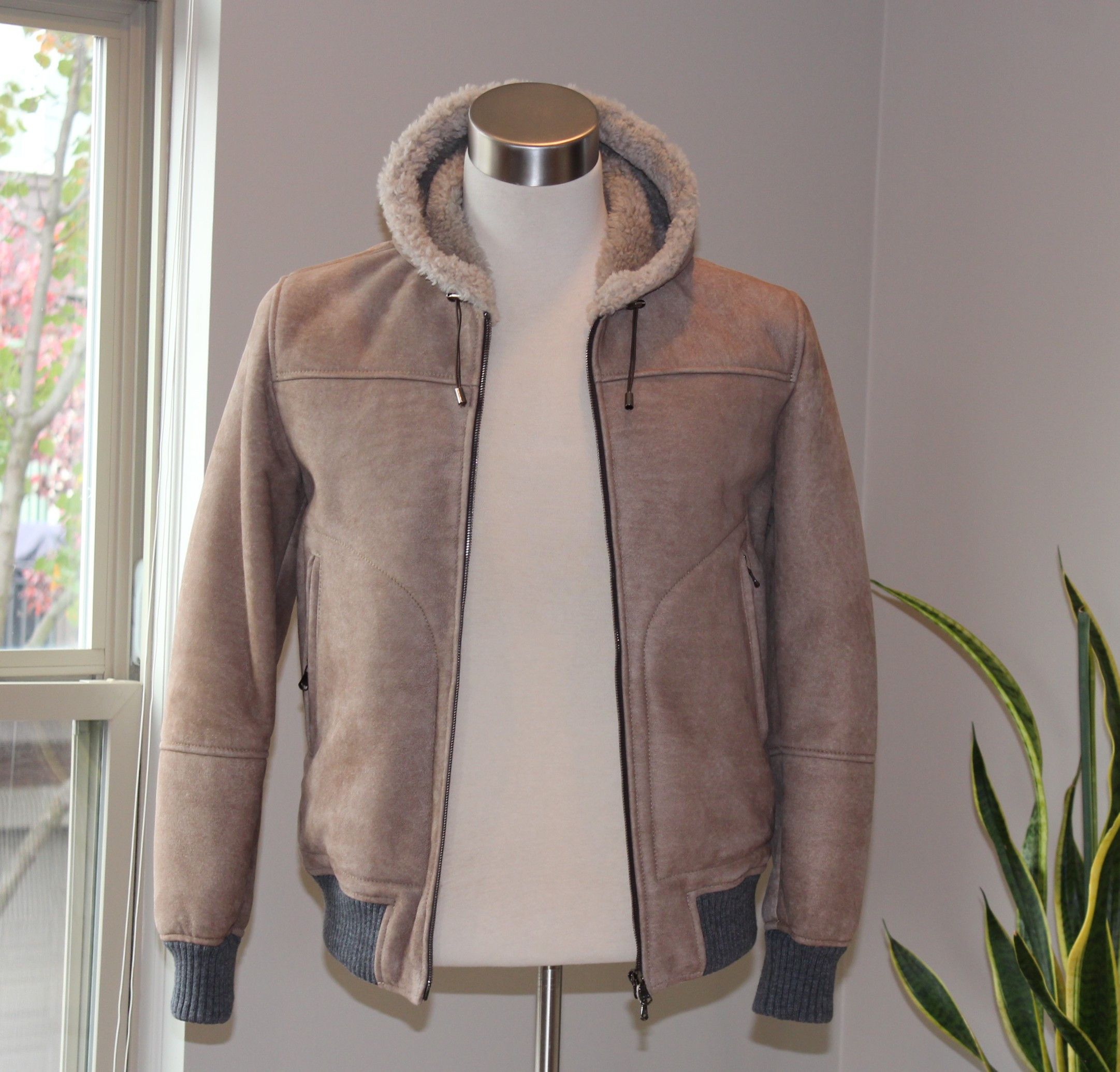 Barba Napoli Barba Napoli Handmade Leather Shearling Jacket Size 46/36 Size US S / EU 44-46 / 1 - 2 Thumbnail