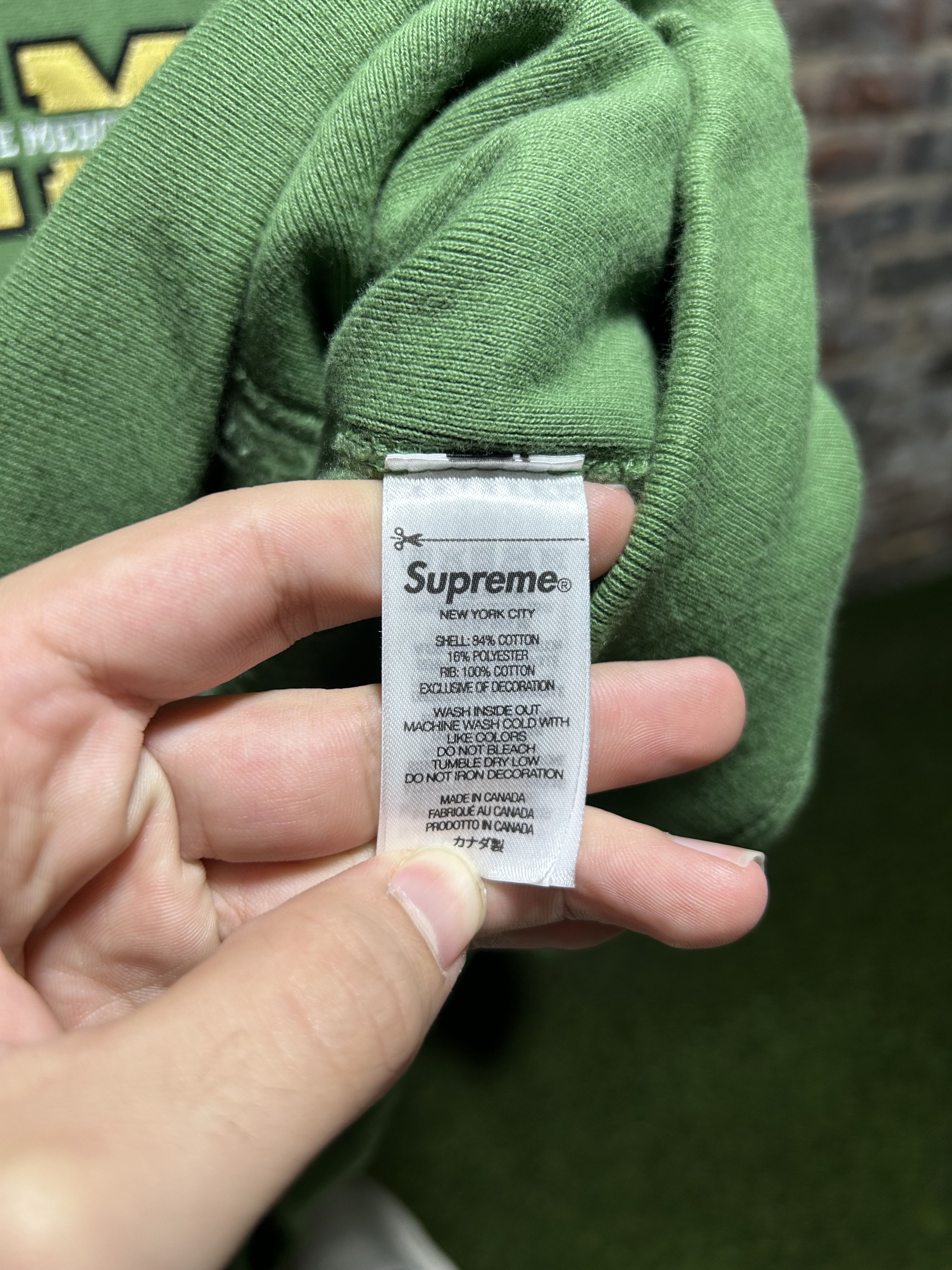 Supreme Supreme Acronym Hoodie Size US M / EU 48-50 / 2 - 4 Thumbnail
