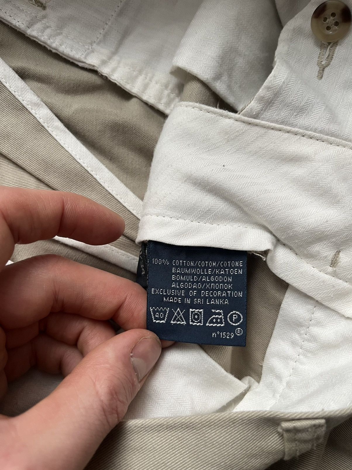 Polo Ralph Lauren × Vintage Polo Ralph Lauren Vintage Chino Pants Size US 34 / EU 50 - 10 Thumbnail