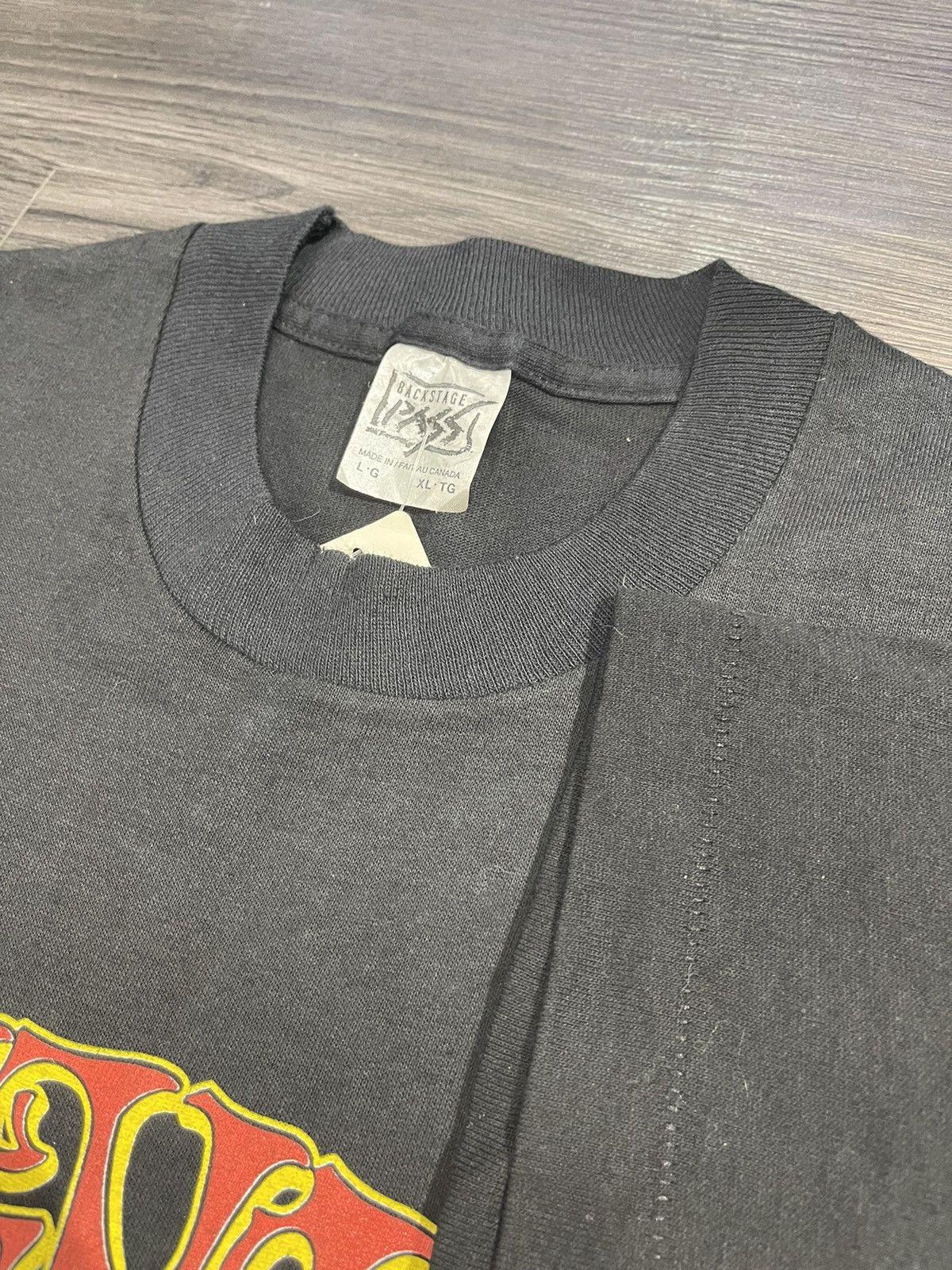 Band Tees × Vintage Vintage Jimi Hendrix backstage Pass 1989 Size US XL / EU 56 / 4 - 5 Thumbnail
