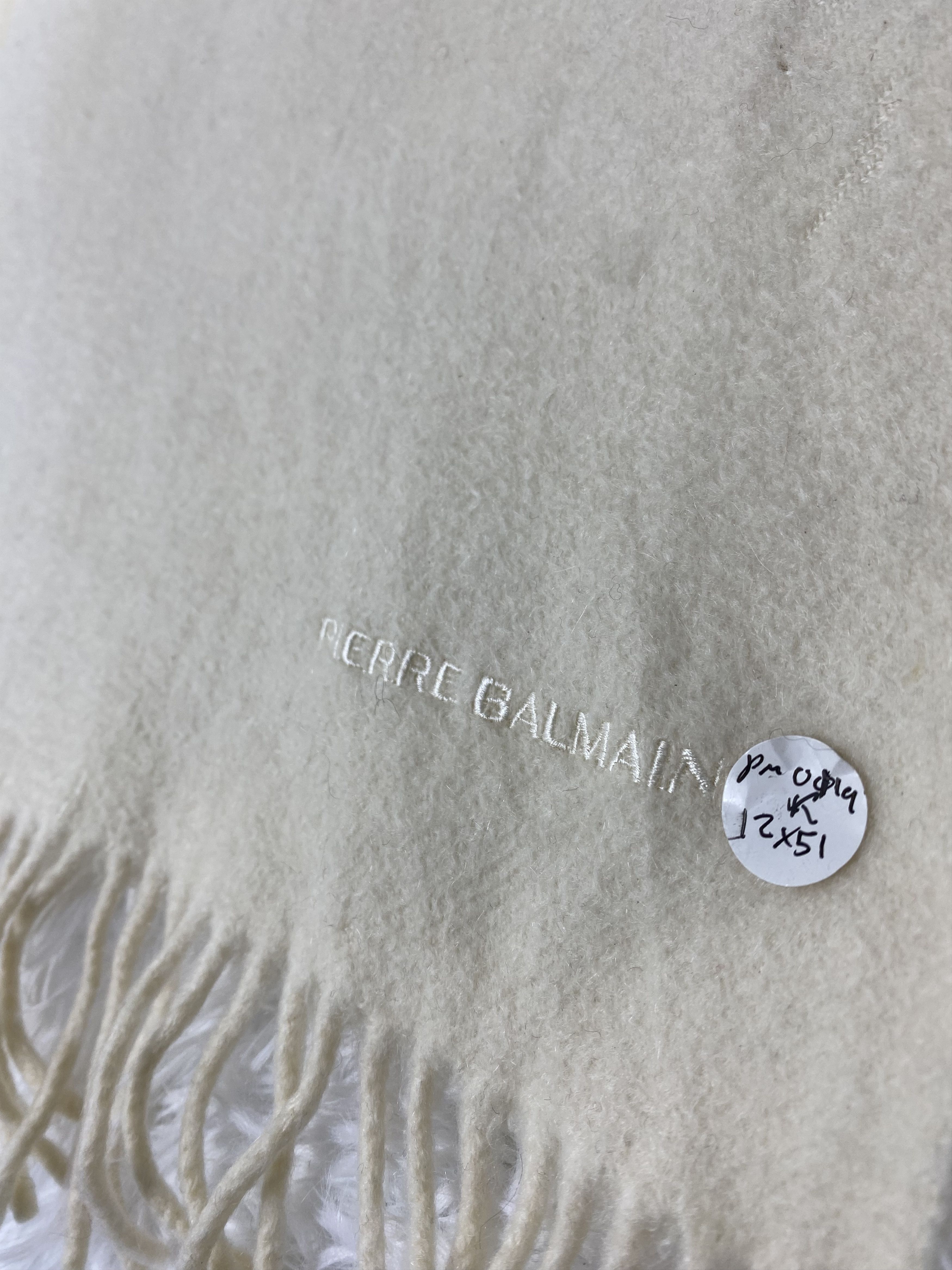 Pierre Balmain Vintage Pierre Balmain Scarf / Muffler Neckwear PM0119 Size ONE SIZE - 2 Thumbnail