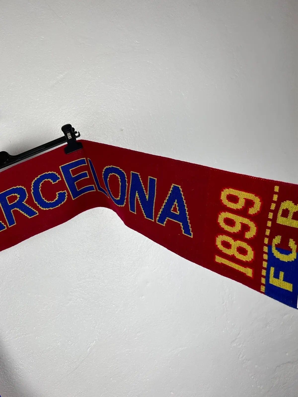 Vintage Vintage FC Barcelona Fanwear Soccer Football Scarf Muffler Size ONE SIZE - 4 Thumbnail