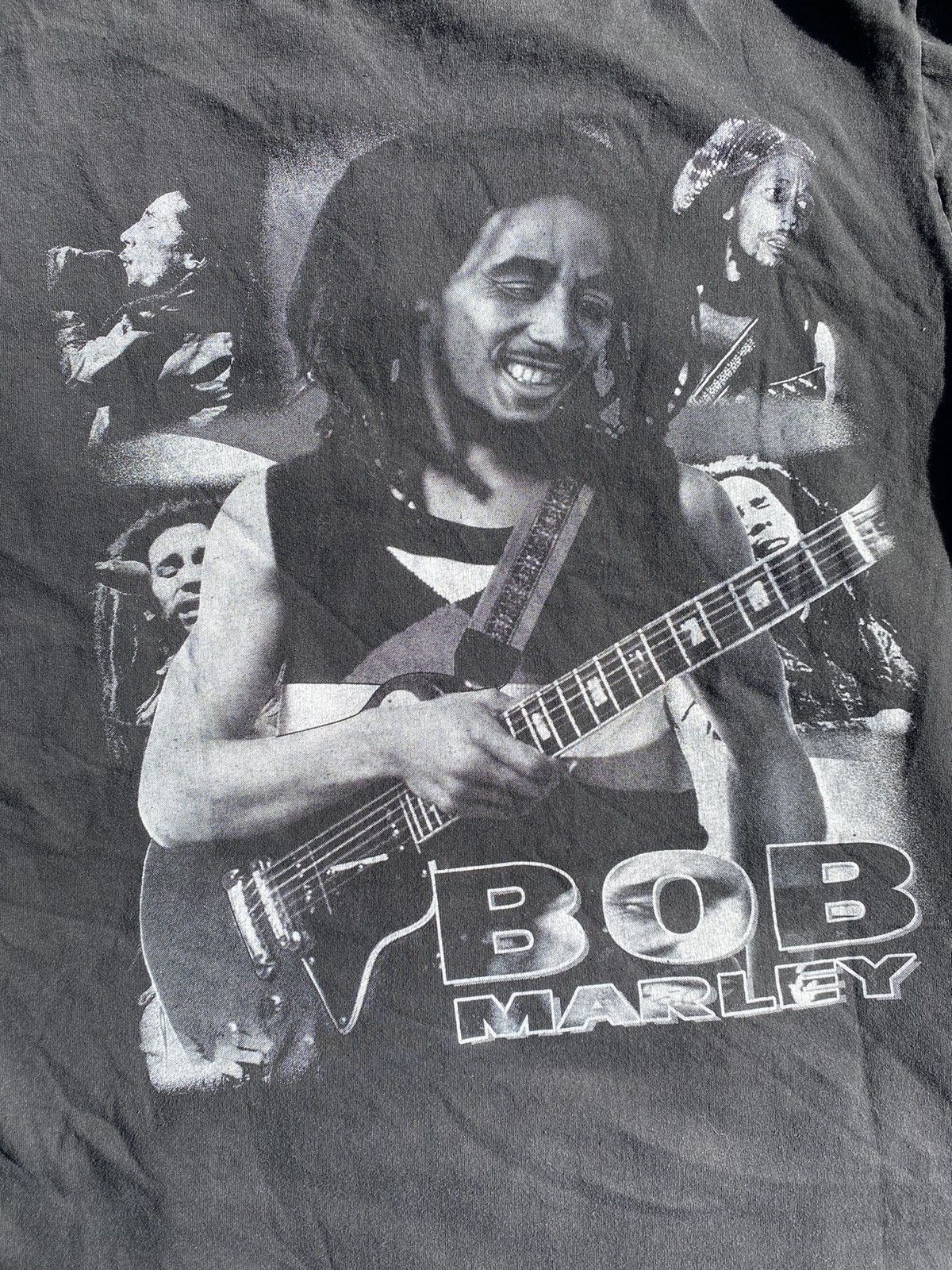 Band Tees × Bob Marley × Vintage VINTAGE Y2K Bob Marley Tee Size US M / EU 48-50 / 2 - 5 Thumbnail