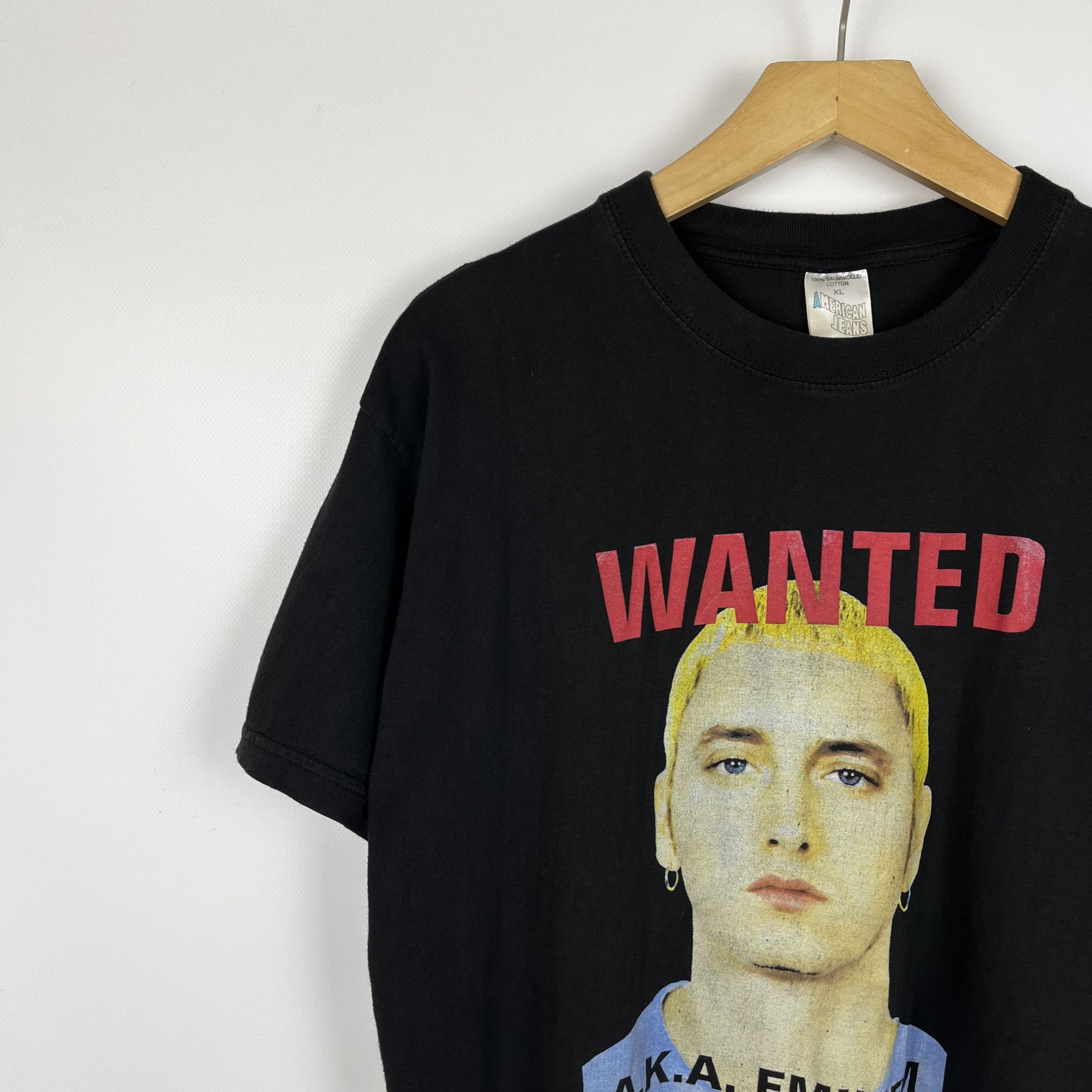 Rap Tees Vintage Eminem Wanted Rap Hip-Hop T Shirt 2000’s Size US M / EU 48-50 / 2 - 5 Thumbnail
