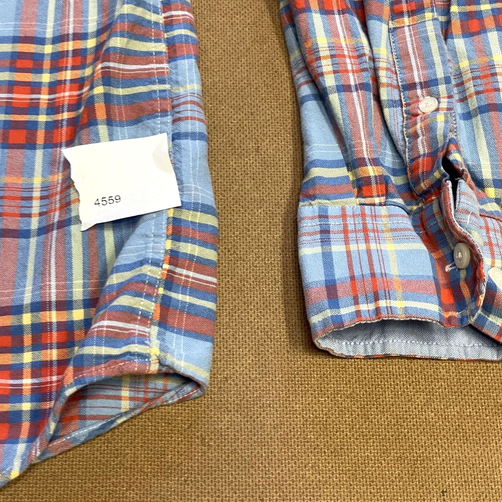 Vintage VINTAGE Saddlebred Shirt Mens Medium Plaid Oxford Button Down Long Sleeve Size US M / EU 48-50 / 2 - 4 Thumbnail