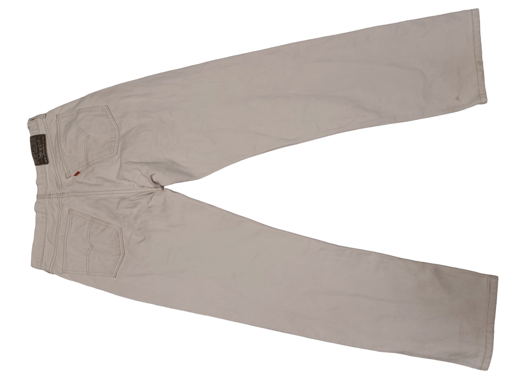 Orange tab made in Belgium 90s vintage levis 615 jeans