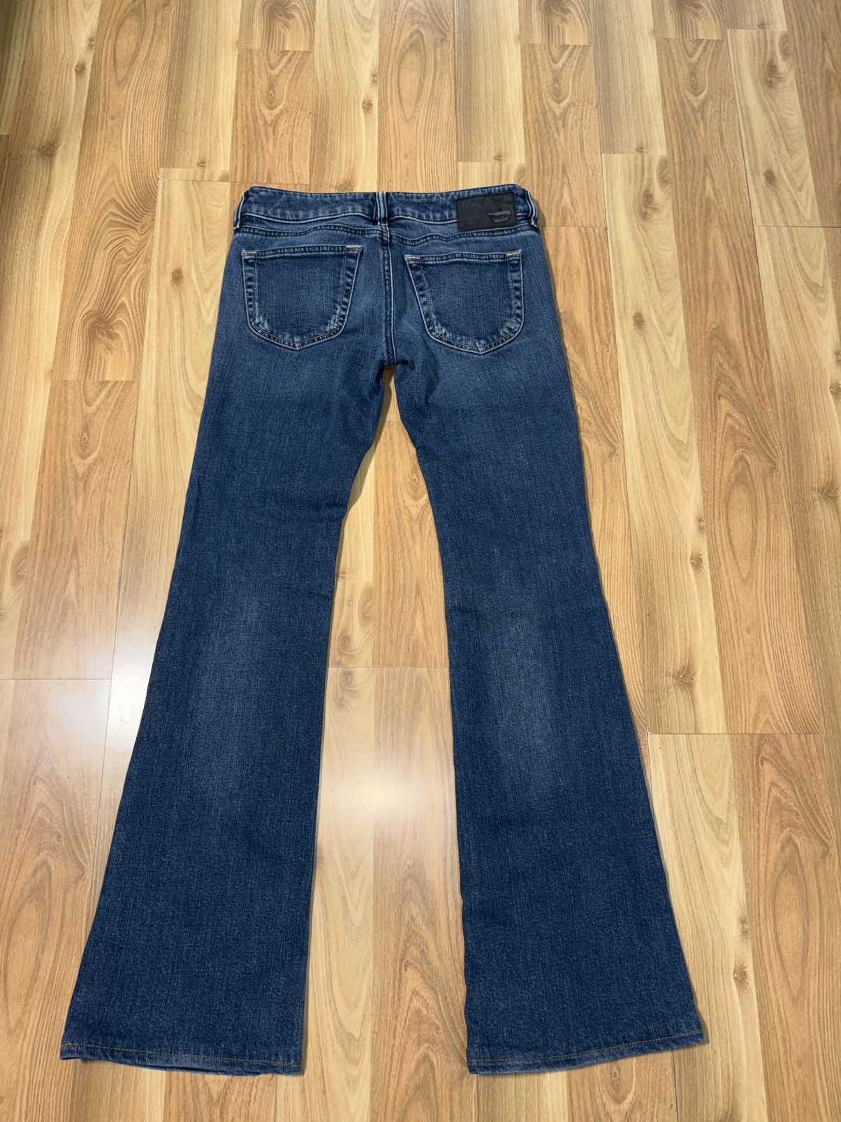 Diesel Diesel "Louvely" Flare Bootcut Jeans — Wash 008LA (Stretch) Size 28" / US 6 / IT 42 - 2 Thumbnail