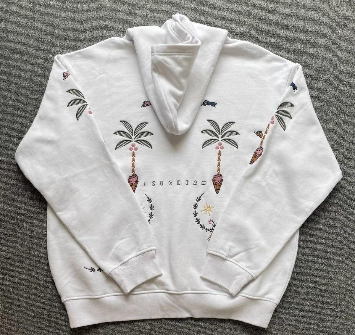 Billionaire Boys Club BBC ICECREAM Fully Embroidered Flying Dog Sweatshirt Size US M / EU 48-50 / 2 - 3 Thumbnail