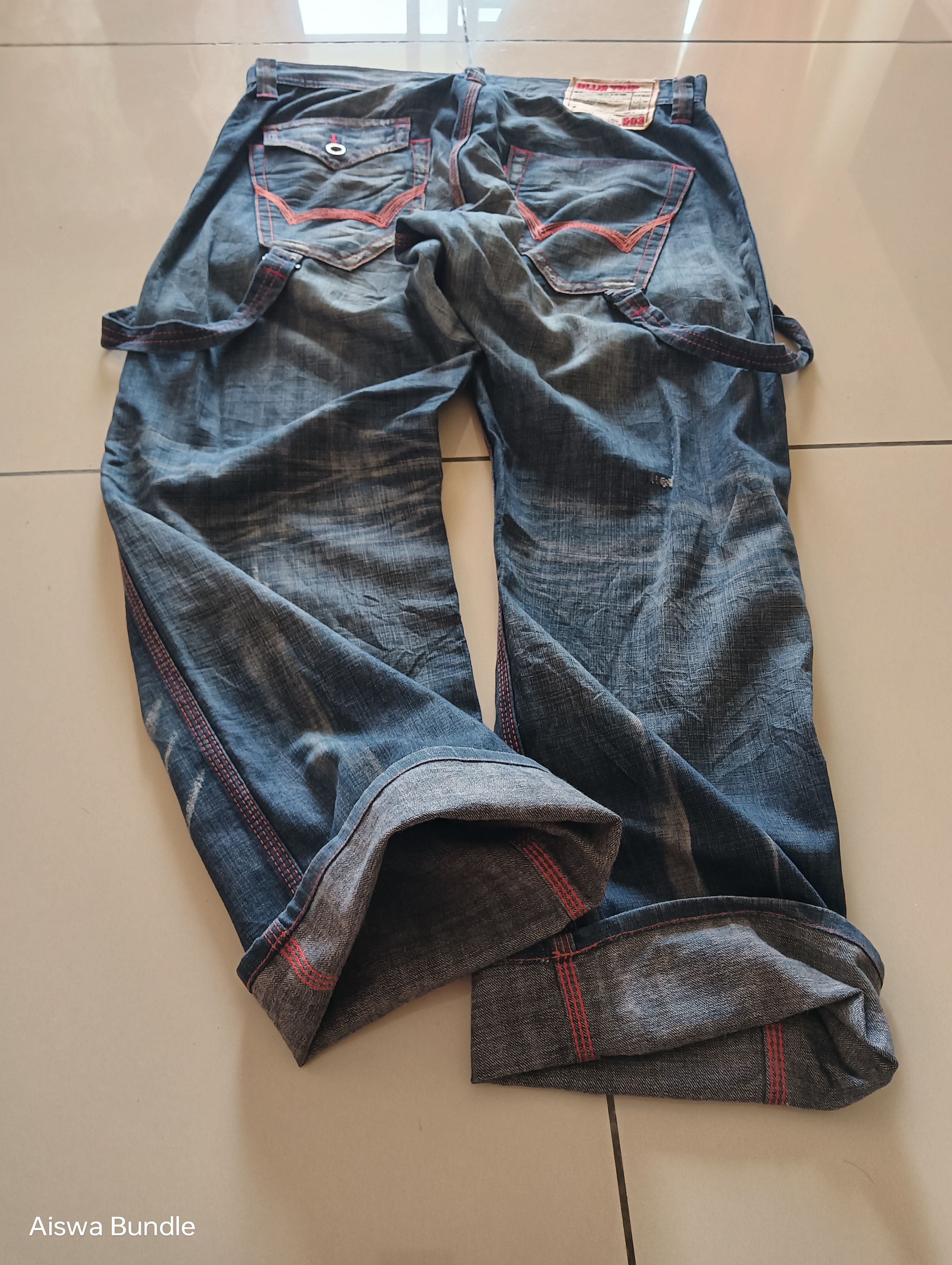 Edwin × Japanese Brand Edwin Blue Trip Distressed Denim Size US 38 / EU 54 - 8 Thumbnail