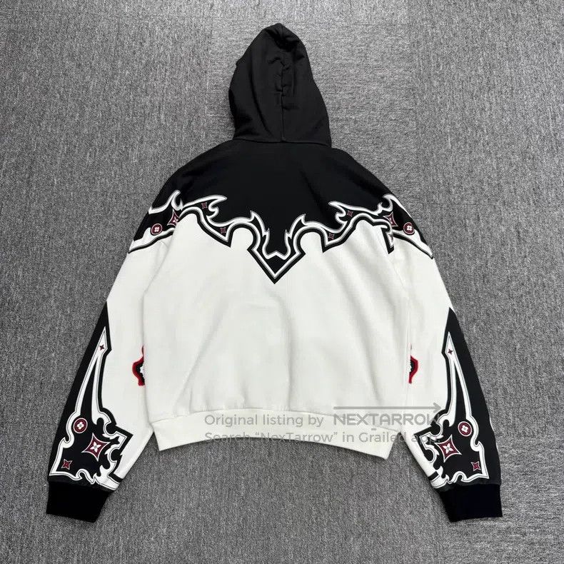 Louis Vuitton Louis Vuitton Western denim print hooded sweatshirt Size US S / EU 44-46 / 1 - 5 Thumbnail