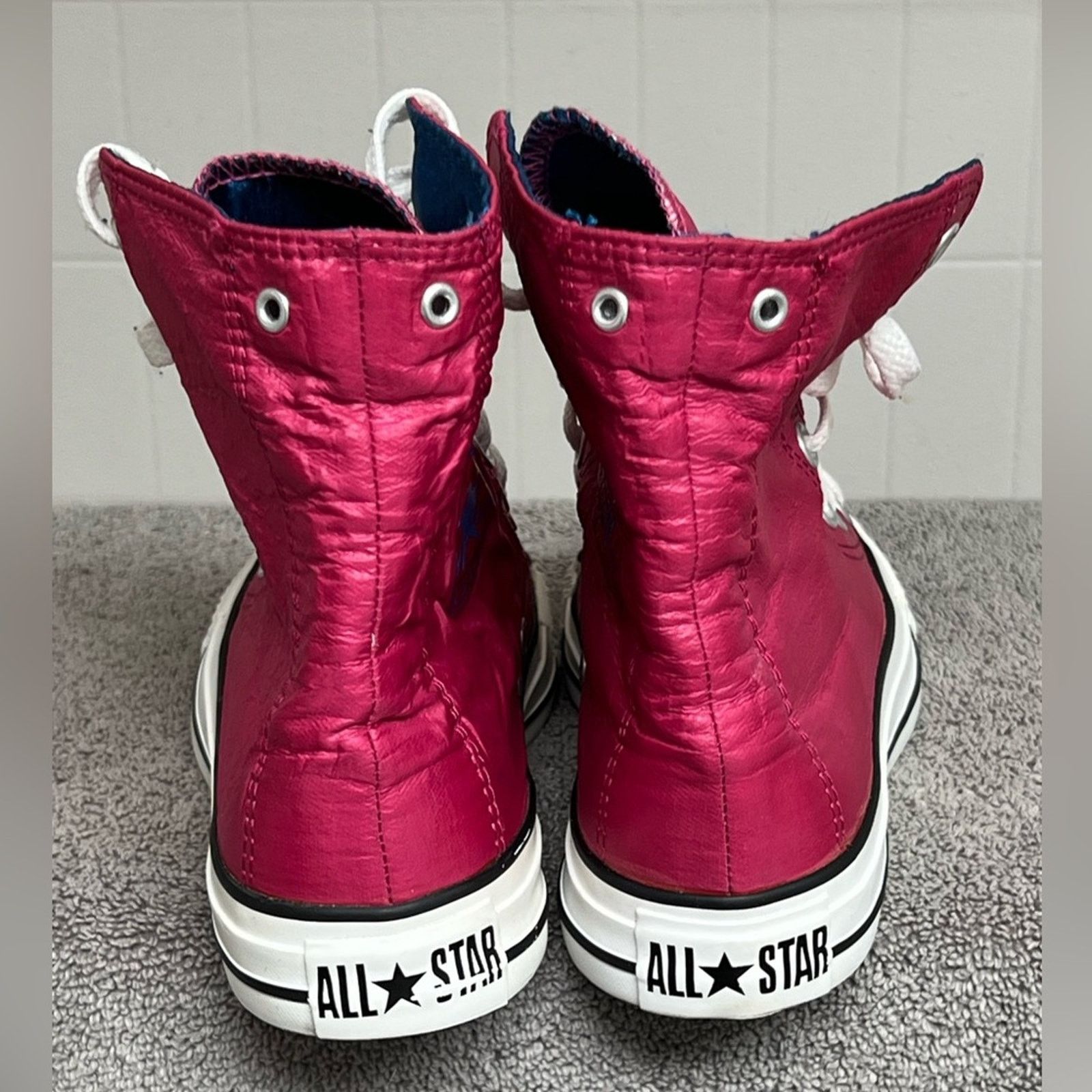 Converse CONVERSE CHUCK TAYLOR NYLON HI SNEAKERS SIZE 6.5 WATERPROOF Size US 6.5 / IT 36.5 - 4 Thumbnail