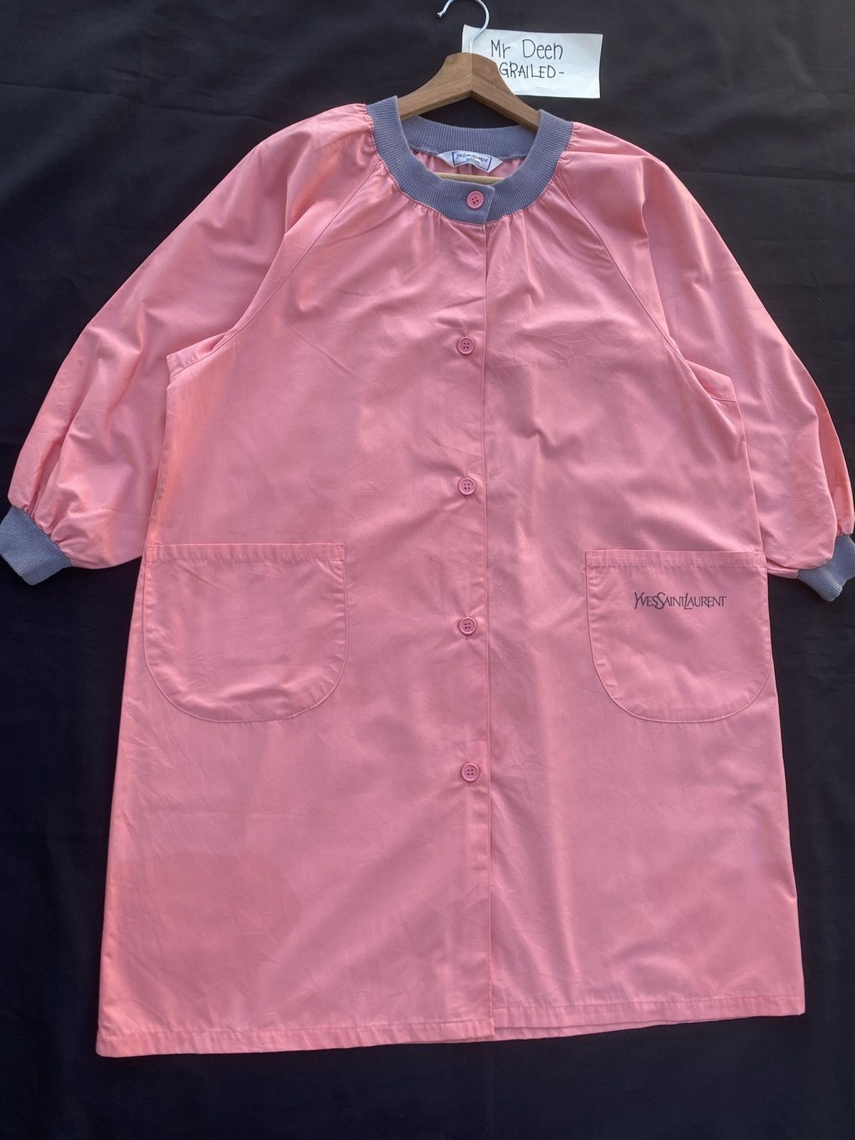 Yves Saint Laurent Rare Yves Saint Laurent Pink Long Shirt Size L / US 10 / IT 46 - 6 Thumbnail