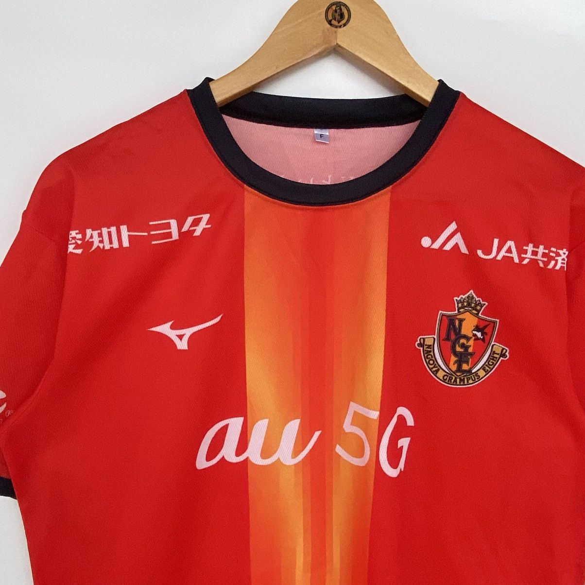 Other Vintage J.League Football Crewneck Shirt Red And Orange L Size US L / EU 52-54 / 3 - 4 Thumbnail