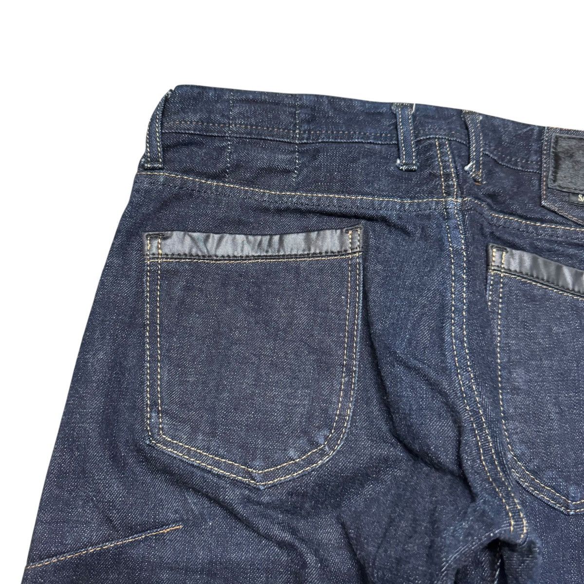Le Grande Bleu (L.G.B.) SABLE CLUTCH Denim Cropped Jeans Size US 28 / EU 44 - 10 Thumbnail