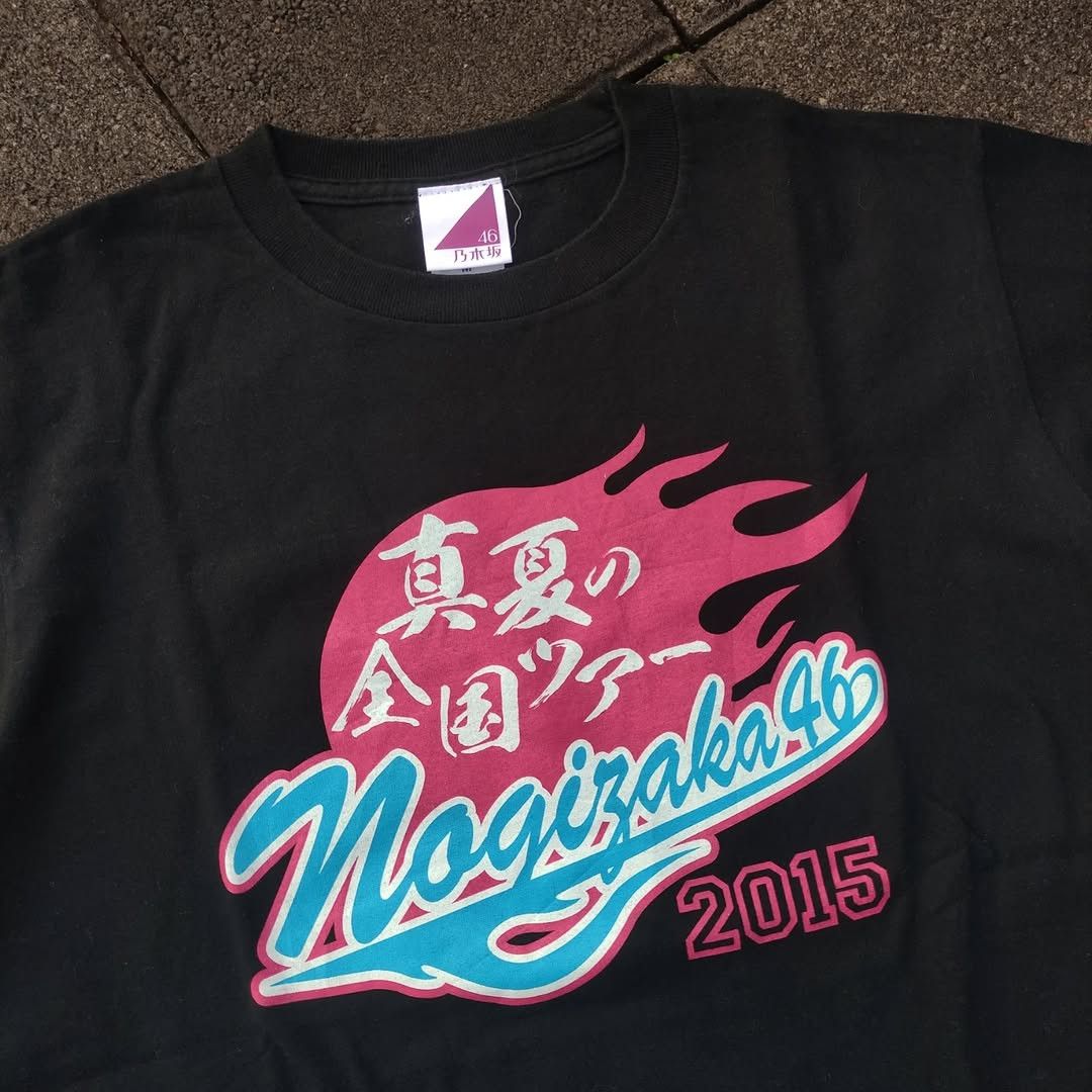 Band Tees Nogizaka46 Summer Tour 2015 Tee Size US M / EU 48-50 / 2 - 5 Thumbnail