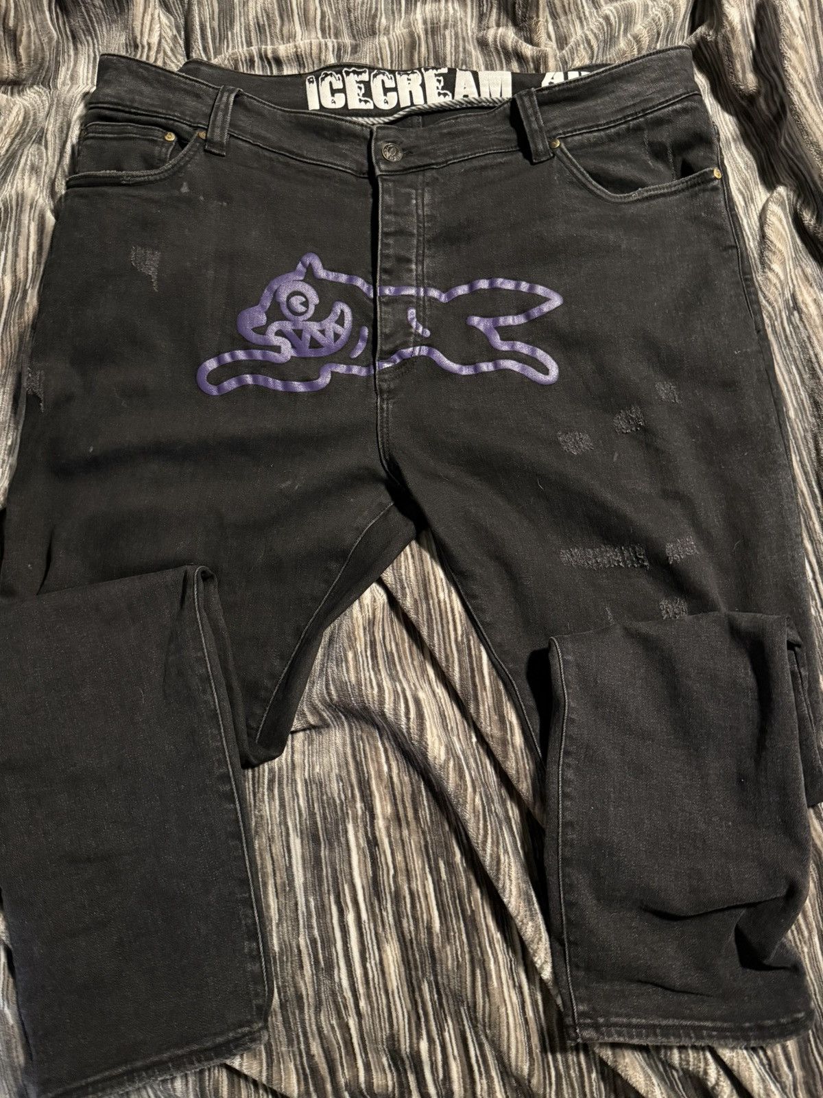 Billionaire Boys Club × Icecream ICECREAM CHOCOLATE DOG JEANS Size US 40 / EU 56 - 1 Thumbnail
