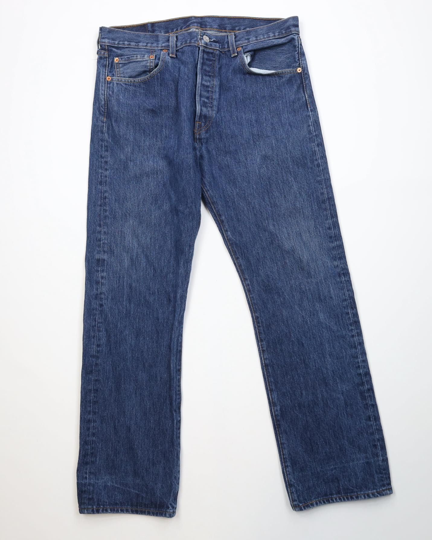 Levi's Vintage Y2K Levis 501xx Button Fly Original Fit Denim Jeans Size US 34 / EU 50 - 1 Thumbnail