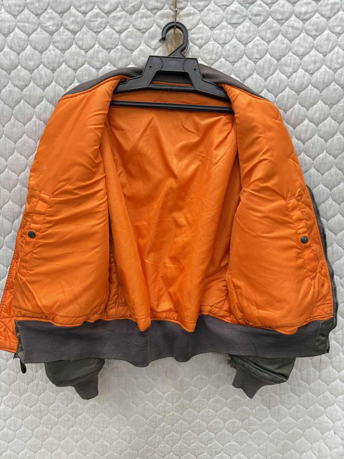 Alpha Industries 🔥🔥🔥ARCHIVE VTG ALPHA INDUSTRIES MA1 BOMBER FLIGHT JACKET Size US XL / EU 56 / 4 - 7 Thumbnail