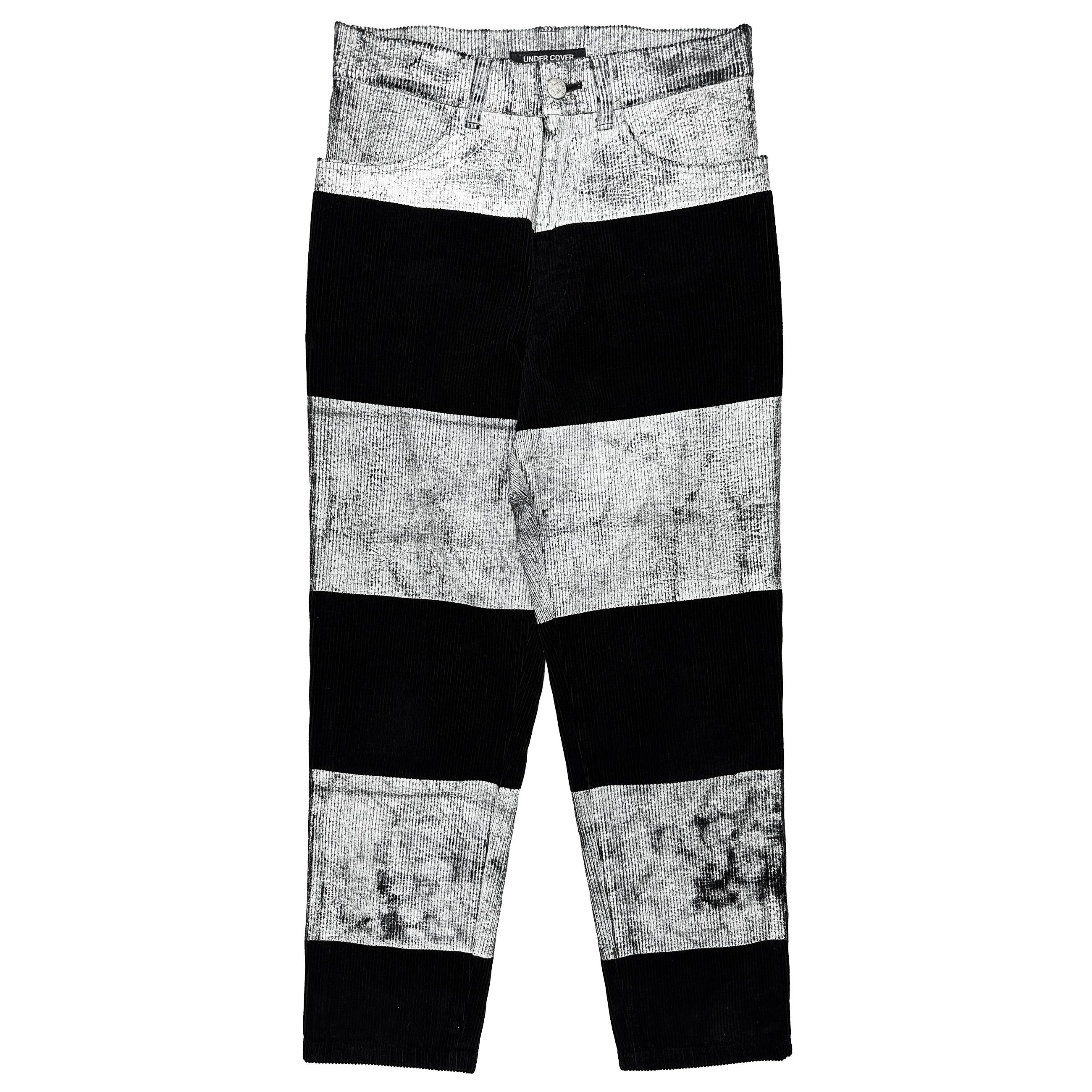 SS96 Painted Prisoner Corduroy Pants
