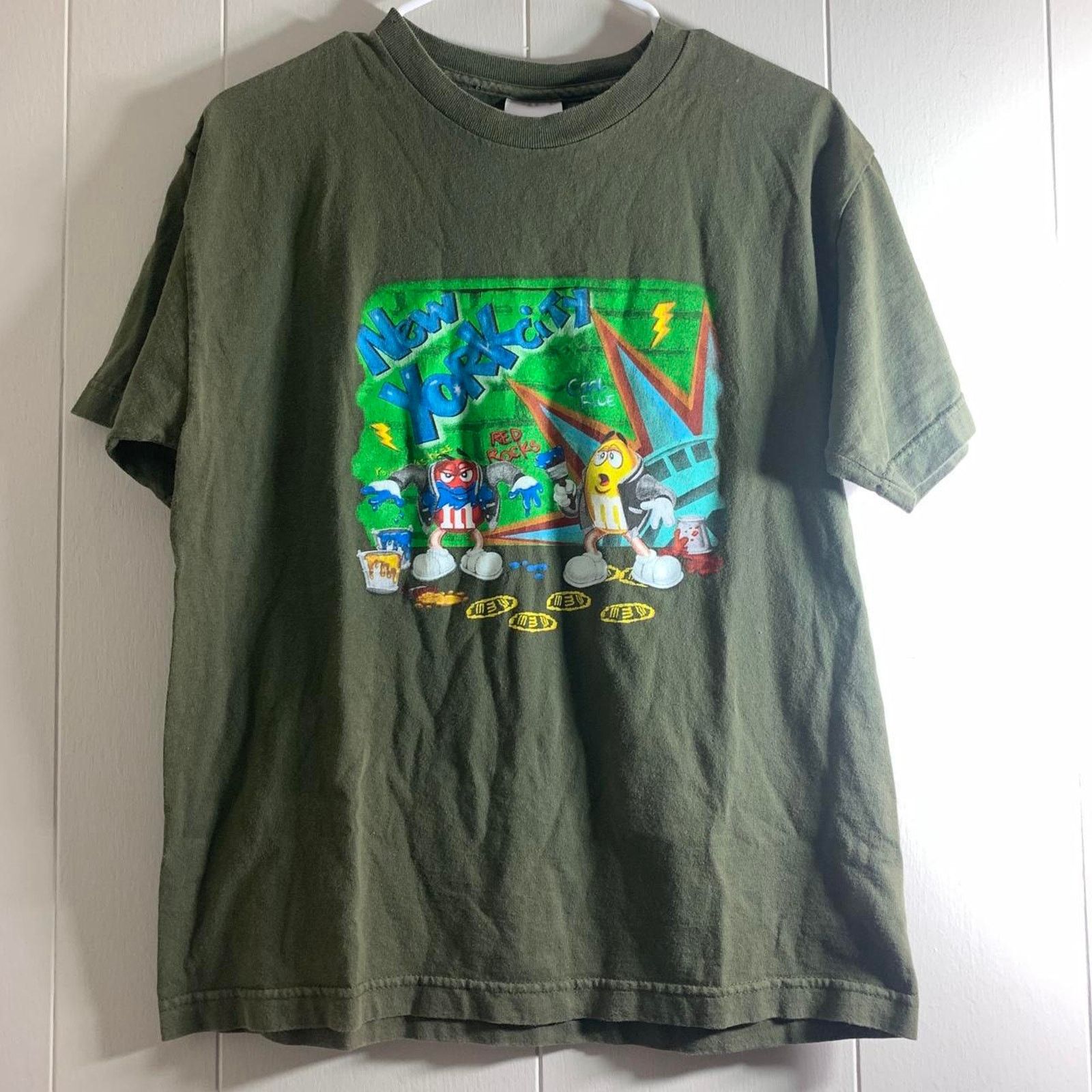 Vintage vintage 2009 M&M’S CHOCOLATE CANDY NEW YORK CITY tee shirt M Size US M / EU 48-50 / 2 - 2 Thumbnail
