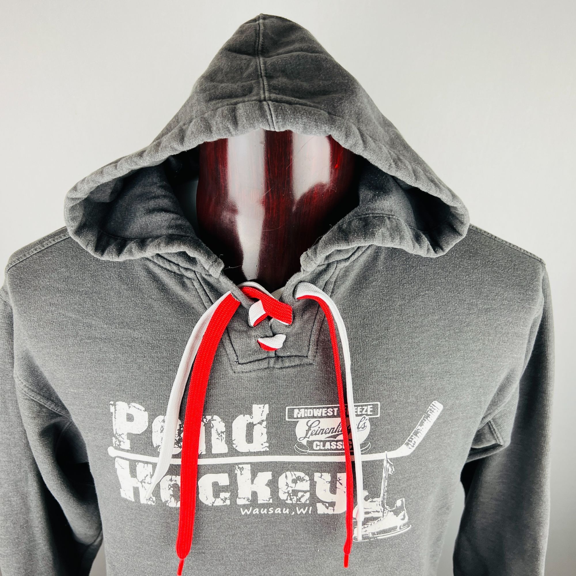 Other Leinenkugel's Pond Hockey Wausau WI Hoodie Pullover Medium S Size US M / EU 48-50 / 2 - 2 Thumbnail