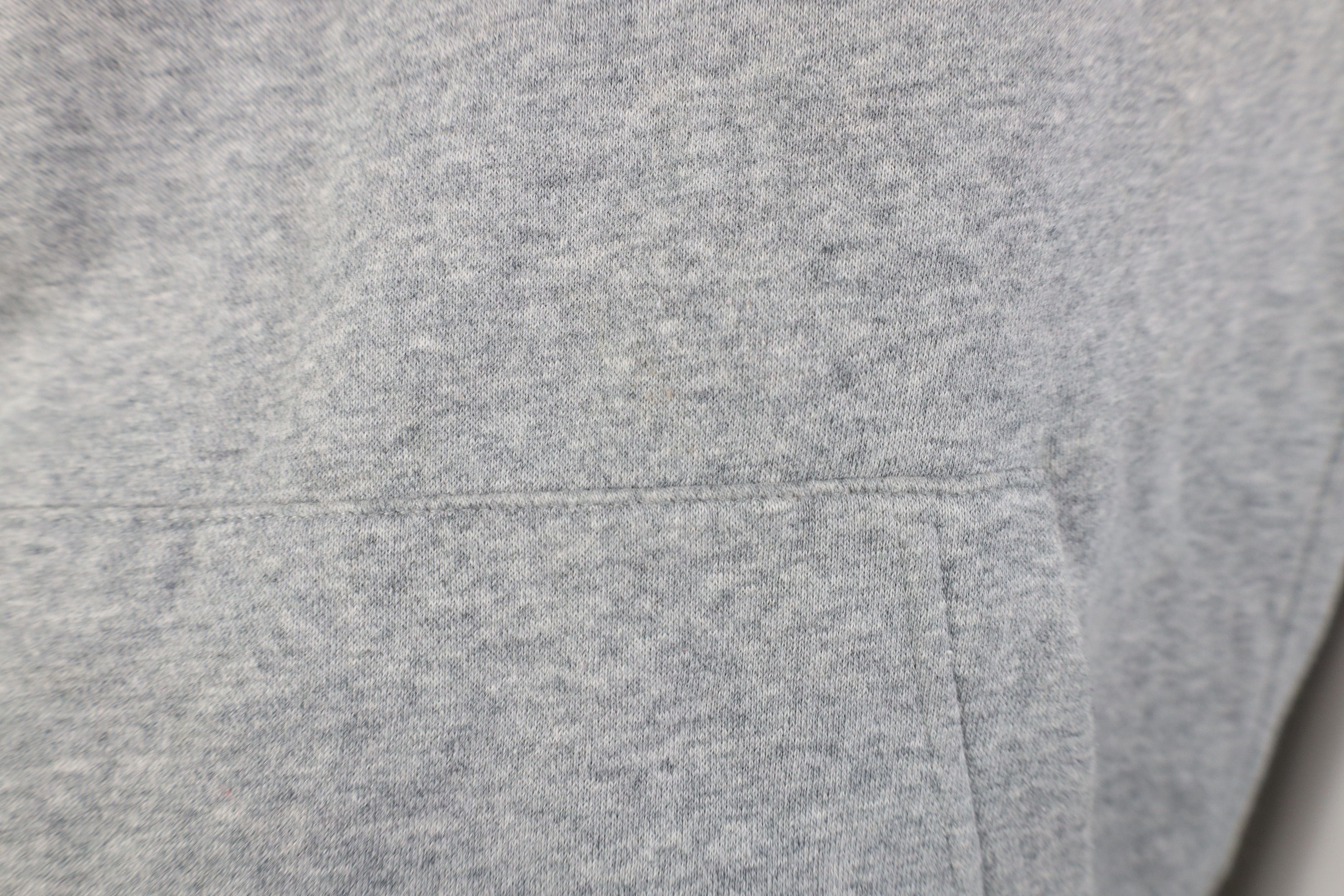 Nike Vintage Y2K Nike Mini Swoosh Hoodie Sweatshirt Heather Gray Size US M / EU 48-50 / 2 - 6 Thumbnail