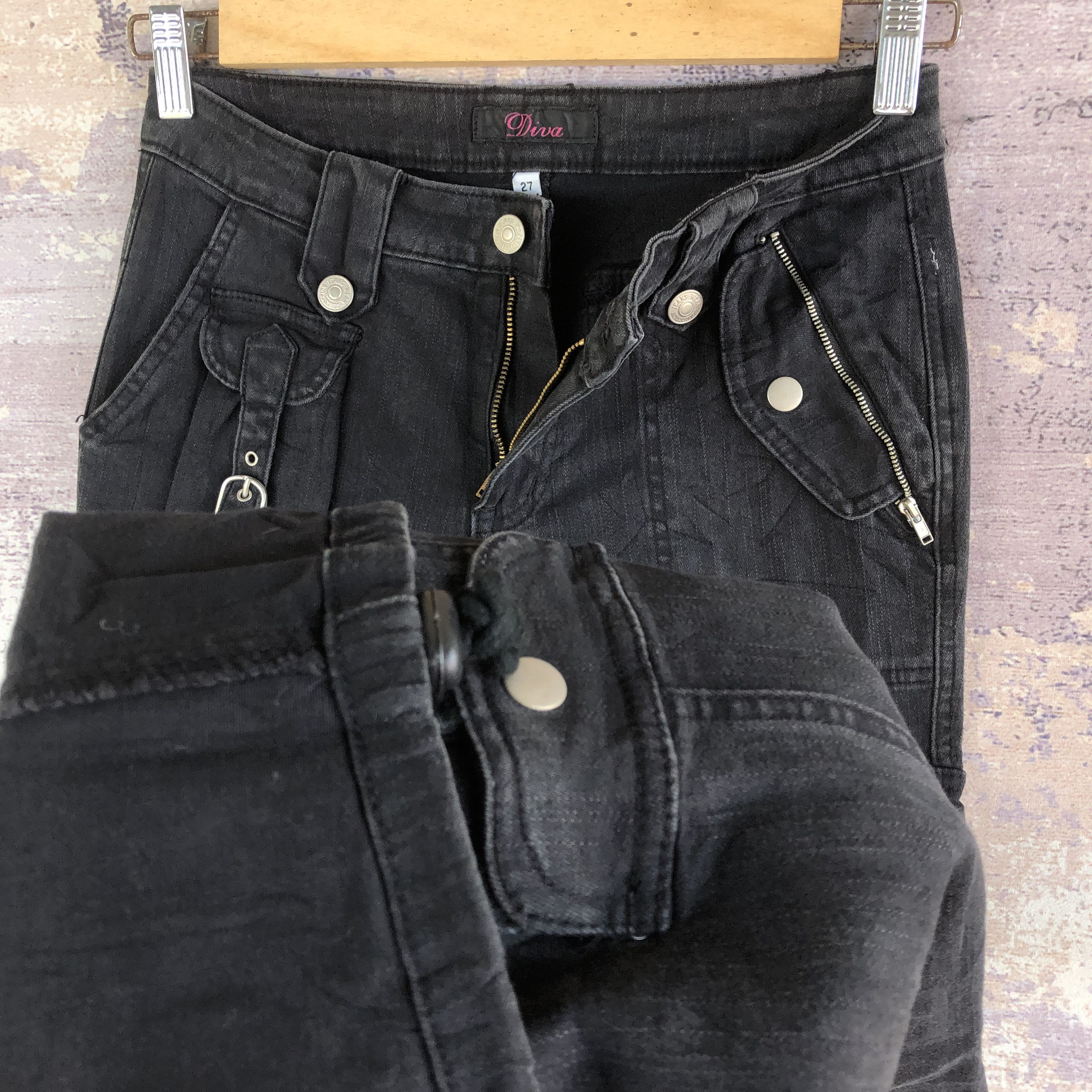 Japanese Brand × Vintage Vintage Japanese Cargo Pants Bondage Trousers Fatigue Pants Size 27" / US 4 / IT 40 - 10 Thumbnail